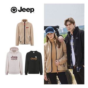 [지프] [최초가 109,000원] JEEP 여성 시그니처 플리스 3종 세트 (플리스+후드+맨투맨)