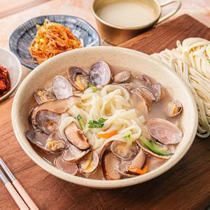 군산 바지락 칼국수 7인분 생면 7봉 소스증정