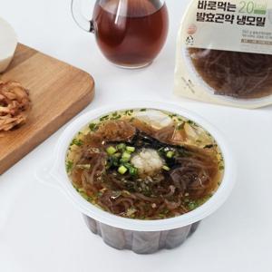 [빼빼곤약] 바로먹는 발효곤약 냉모밀 350gx4개