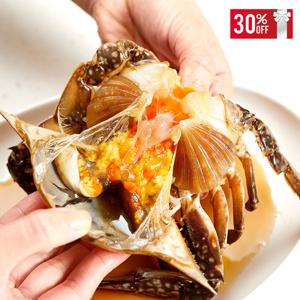 [독립문영천시장] 30%즉시할인 7월29일한정 연평도 암꽃게로 만든 독립문 완도 간장게장 1.8kg 3마리