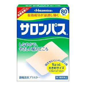일본 salon 파스 샤론 80매 오리지널 부드러운