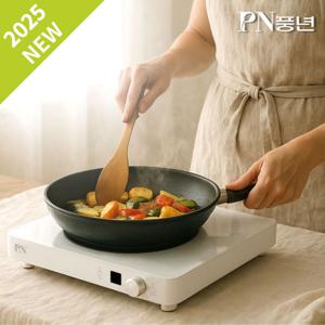 풍년 1구 인덕션 미니 휴대용 전기레인지 캠핑 전기렌지 프리스탠딩 PSIKA-2000 화이트 블랙