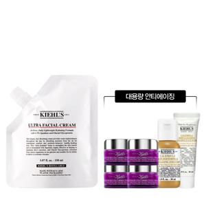 [8] 키엘 수분크림 리필 파우치 150ml 세트 (+대용량 안티에이징)