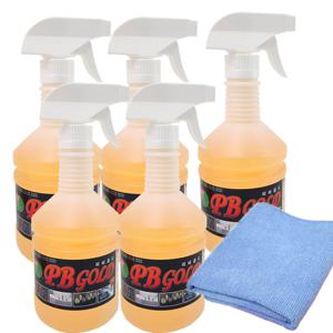 피비골드 본품680ml 5개+극세사 크리너 다목적세정제 렌지후드 기름때 찌든때 제거 욕실 PB1