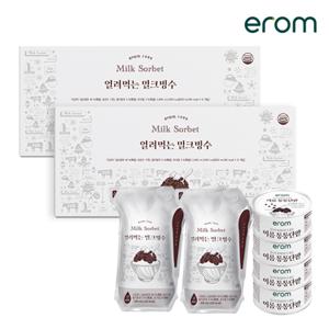 이롬 얼려먹는 빙수 밀크 24팩 + 통통단팥 4캔