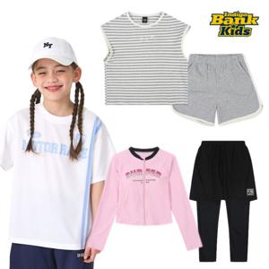 [인디고뱅크 키즈] 베이직 아이템부터 트렌디까지 #래쉬가드세트 #반팔티