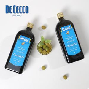[국내발송] 데체코 엑스트라버진 올리브오일 1L x 2개 올리브유 1리터