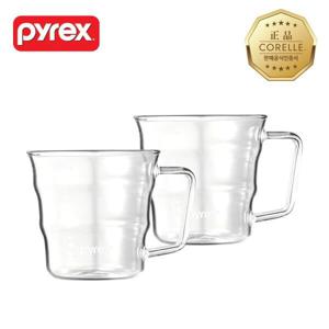 [파이렉스] Cafe_계량 유리컵 300ml 2P