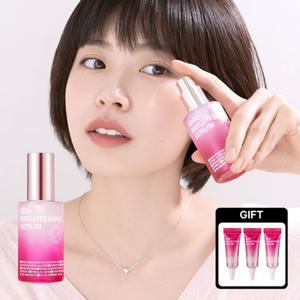 [로즈PDRN] 브라이트닝 세럼(NEW 잡티로즈쎄럼) 50ml+브라이트닝세럼5mlx3개증정