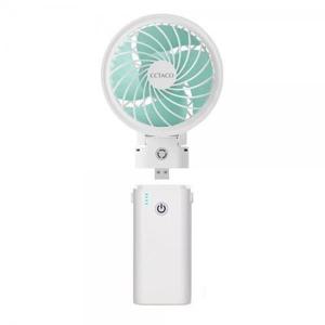 엑타코 X7000 3세대 C타입 셀 보조배터리 겸용 대용량 휴대용선풍기 크림화이트 331675