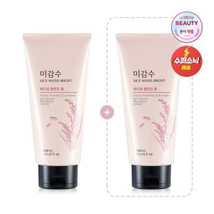 [1+1] 미감수 브라이트 페이셜 클렌징 폼 300ml 대용량