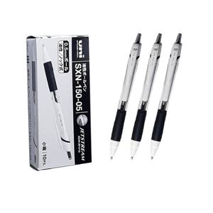 유니 제트스트림 단색볼펜  0.5mm 1갑10개입/SXN150-05/SXN-150C-05/흑,청,적