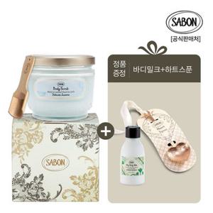 바디스크럽 자스민 600g +실키바디밀크, 하트스푼, 우드스쿱증정