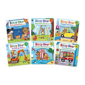 비지베어 Bizzy bear A세트 전6권+음원스티커+CD포함
