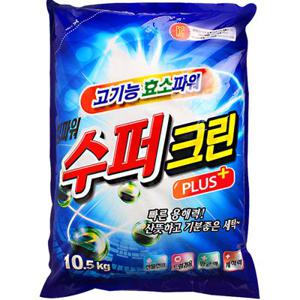 슈퍼크린 세탁세제 10.5kg