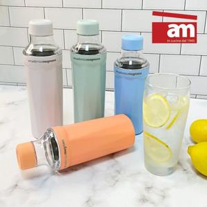 이태리 am 보냉 파스텔 통스텐 텀블러 440ml 보온병 보냉 보온 차량용 차우림