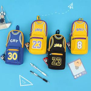 fooi 초등학교 입학선물 NBA 농구 키링필통 대용량 휴대용 필통 어린이선물 파우치