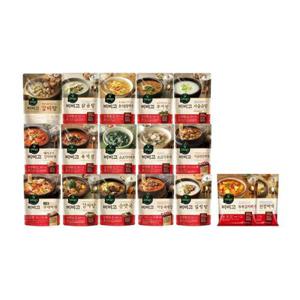 CJ 비비고 즉석국 탕 찌개 골라담기 23종 (사골곰탕500g 외)
