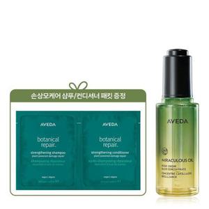 [단독] NEW 미라클 오일 50ml (+손상모케어 샴푸/컨디셔너 샘플)