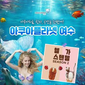 [여수] 아쿠아플라넷 성수기 입장권/종합권 [~08.31]