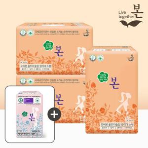 유기농 생리대 오씨본 소형 28P, 3팩+라이너 1팩