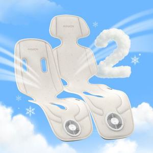 [크림하우스] 에어몬2 프리미엄 쿨시팅매트 유모차쿨시트 카시트통풍시트 유모차라이너
