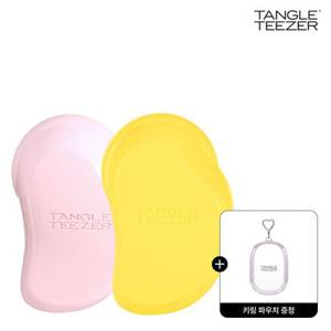 [APP전용][롯데온단독파우치+빗꾸스티커증정][1+1]탱글티저 오리지널 미니 헤어브러쉬 2개 골라담기