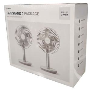루메나 탁상용 무선 선풍기 STAND4 DESK 프리미엄 FAN  2개입 화이트 그린
