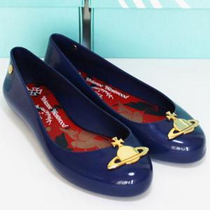비비안웨스트우드 Vivienne Westwood 멜리사 젤리 블루 플랫 슈즈 31719 01380