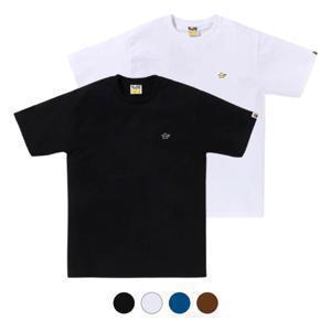 베이프 마일로 STA 포인트 반팔티 4컬러 2L80110007