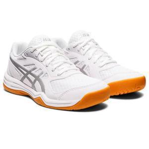 ASICS 아식스 업코트 5 1072A088.101 스니커즈 여성용 12 화이트 배구화 EEE3173 (화이트, 12)