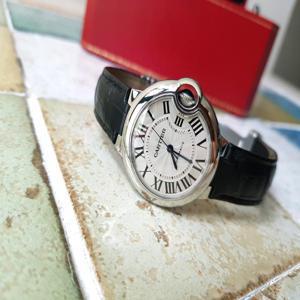 까르띠에 발롱블루 33mm 오토매틱 여성 시계