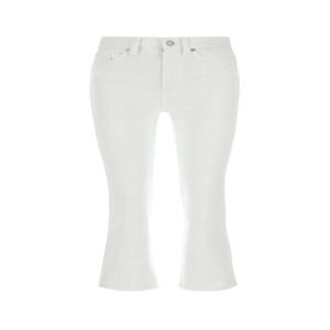 세븐진 White stretch denim Logan Stovepipe jeans JSSLC290YA YACHT JP1
