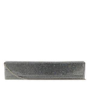 아미나 무아디 Embellished satin Amini Paloma clutch PALOMA SATBLASIL JP1