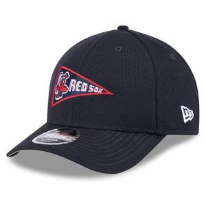 뉴에라 보스턴 레드 삭스 2025 MLB 클럽하우스 9FORTY M-Crown 어드저스터블 햇 모자 - 네이비 10270610