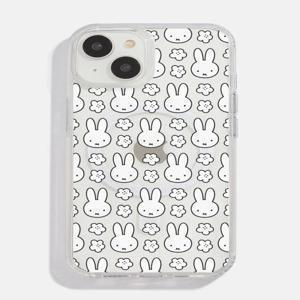 Skinnydip(스키니딥) - Miffy Blossom MagSafe Case (미피와 꽃 프린트 맥세이프케이스)