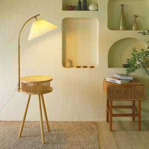 스마트전구 증정! 비나 우드 테이블 장스탠드