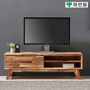 파란들가구 아카시아원목 선반형 1200 TV거실장 원목거실장