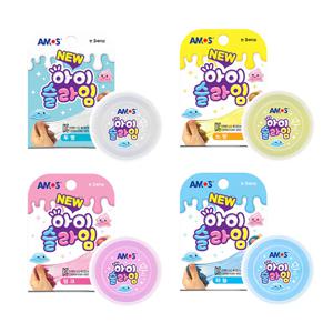 클리어 아이슬라임 70g 액괴 액체괴물 말랑이 촉감놀이 4colors