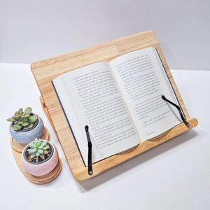 원목 각도조절 독서대 책받침대 자세교정 공부 독서 스탠드