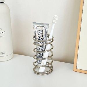 다용도 스테인리스 스프링 꽂이 서재 책상 연필꽂이 주방 욕실 칫솔꽂이 인테리어 오브제
