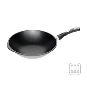 [해외] 주물 웍 팬 32cm 높이 9cm 인덕션용