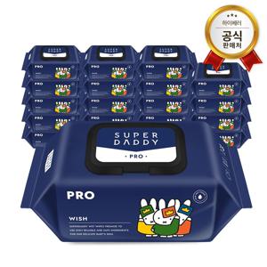 미피 프로 캡형 물티슈 70매 20팩 (82g)