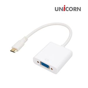 미니HDMI TO VGA 변환젠더 컨버터 CV-700