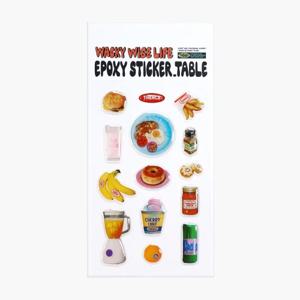 EPOXY STICKER TABLE