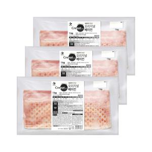 크레잇 오리지널 베이컨 1kg*3개
