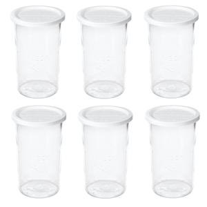 PE 몰드쉐이프1000ml(PE-782) 6p 독일 웩 밀폐용기+PE마개 세트