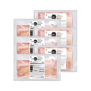 크레잇 오리지널 베이컨 1kg x3개+육질탄탄 베이컨 1kg x3개