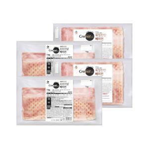 크레잇 오리지널 베이컨 1kg x2개+육질탄탄 베이컨 1kg x2개