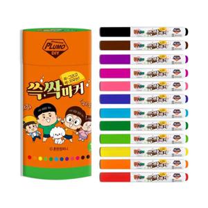 쓱싹 마커 마카펜 12색세트 문구 학용품